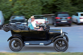 Ford Model T (1920) - typischerweise schwarz bemalt, für viele Jahre die einzige Farbe, die man kaufen durfte - Dolder Classics August 2018