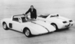 Ford Mustang (1962) - Misch und Bordinat zeigen den neuen Sportwagen mit Stolz (© Archiv Automobil Revue) Ford Mustang (1962) - Misch und Bordinat zeigen den neuen Sportwagen mit Stolz (© Archiv Automobil Revue)