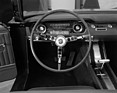 Bild: Ford Mustang (1963) - Interieur eines Design-Modells im Studio