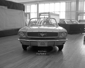 Ford Mustang (1963) - ein Design-Modell im Studio