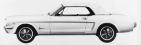 Ford Mustang (1964) - Cabriolet-Version des ersten Baujahres