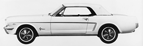Ford Mustang (1964) - Cabriolet-Version des ersten Baujahres