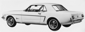 Ford Mustang (1964) - Hardtop-Coupé des ersten Baujahres
