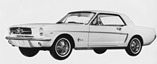 Ford Mustang (1964) - Hardtop-Coupé des ersten Baujahres