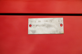 Ford Mustang (1964) - das orginale Typenschild wurde gerettet