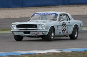 Ford Mustang (1964) - im Rennen der NK HTGT (Touren- und GT-Wagen bis 1947-1965) am Bosch Hockenheim Historic 2012