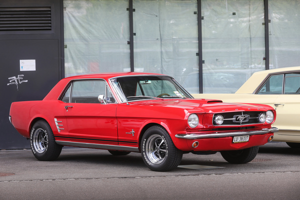 Bild: Ford Mustang (1965) - als Hardtop-Coupé - 5. Old Wheels Biel/Bienne 2024