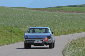 Ford Mustang (1965) - an der OCC Jungfrau-Rallye 2016