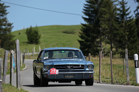Ford Mustang (1965) - an der OCC Jungfrau Rallye 2017