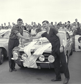 Ford Mustang (1965) - beim Einsatz als Rallye-Fahrzeug
