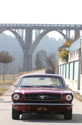 Ford Mustang (1965) - wirkt schnell und elegant