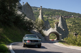 Ford Mustang (1968) - an der 16. OCC Jungfrau-Rallye 2021
