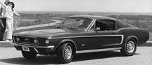 Ford Mustang (1968) - die Fastbackversion offeriert mehr Platz und Transportnutzen