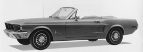 Ford Mustang (1968) - geringfügige Veränderungen für die 68-er-Cabrio-Version