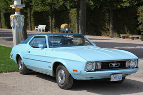 Ford Mustang (1973) - kurz bevor die Autos wieder kleiner wurden - Classic-Gala Schwetzingen 2018