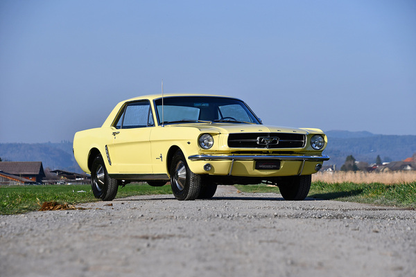 Bild: Ford Mustang 260 V8 (1965) - Lot 162 an der Versteigerung der Oldtimer Galerie Toffen am 23. März 2024