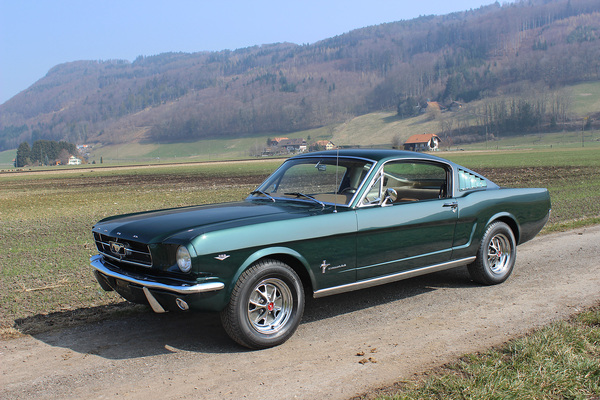 Ford Mustang 289 Fastback (1965) - vorgesehen für die Versteigerung der Oldtimer Galerie in Toffen am 26. April 2014