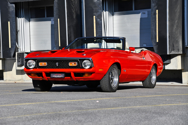 Ford Mustang 351 Convertible (1971) - als Lot 145 angeboten an der Frühlingsversteigerung der Oldtimer Galerie Toffen am 25. März 2023