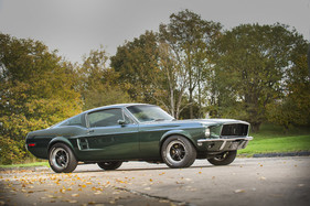 Ford Mustang 390 GT (1967) - wie beim Bullitt-Filmauto fehlen Aufschriften und Zierstreifen