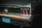 Ford Mustang 390 GT (1968) - Heckleuchten des originalen und unrestaurierten Bullitt-Mustangs