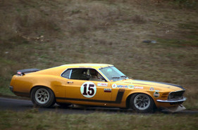 Ford Mustang Boss 302 (1970) - Parnelli Jones auf dem  Mustang in der TransAm Meisterschaft von 1970
