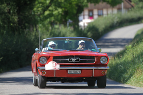 Ford Mustang Cabriolet (1964) - an der OCC Jungfrau-Rallye 2016