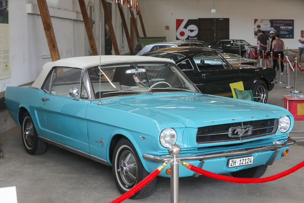 Ford Mustang Convertible (1964) - frühes Modell noch mit dem 4,2-Liter-V8 - 8. Mustang & Shelby Meeting 2024