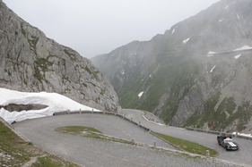 Ford Mustang Fastback (1964) - an der Rallye Peking-Paris 2013 - Sonderprüfung Tremola Tag 31