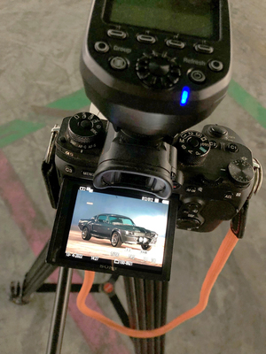 Ford Mustang Fastback (1967) – Nachbau des Shelby GT-500 "Eleanor", gepflegt von Motorex – Eingefangen auf dem Sensor