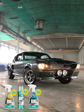 Ford Mustang Fastback (1967) – Nachbau des Shelby GT-500 "Eleanor", gepflegt von Motorex – Funkelnde Eleanor Ford Mustang Fastback (1967) – Nachbau des Shelby GT-500 "Eleanor", gepflegt von Motorex – Funkelnde Eleanor