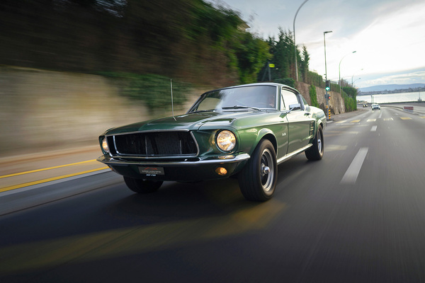 Image: Ford Mustang Fastback "Bullitt" (1967) - as lot 25 at the Swiss Classic World auction of the Oldtimer Gallery on June 1, 2024