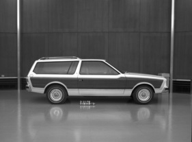 Ford Mustang Fox (1976) - auch die Möglichkeiten eines Stationswagen wurden im Rahmen des Designprozesses untersucht