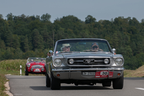 Ford Mustang GT (1966) - am RAID Suisse-Paris 2015