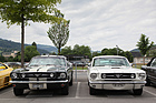 Ford Mustang GT Fastback (1966) neben einem 1965er Modell – Swiss Classic World Luzern 2022