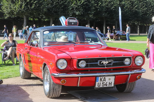 Ford Mustang Hardtop (1965) - mit V8-Motor und 220 PS - 19. ASC Classic-Gala Schwetzingen 2023