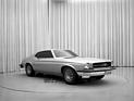 Ford Mustang II (1970) - Modellentwurf auf grösserer Platform, die Front schaut bereits dem Serienmodell ähnlich
