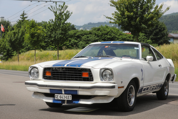 Ford Mustang II (1976) - mit Cobra-Paket - Old Wheels Biel-Bienne 2025
