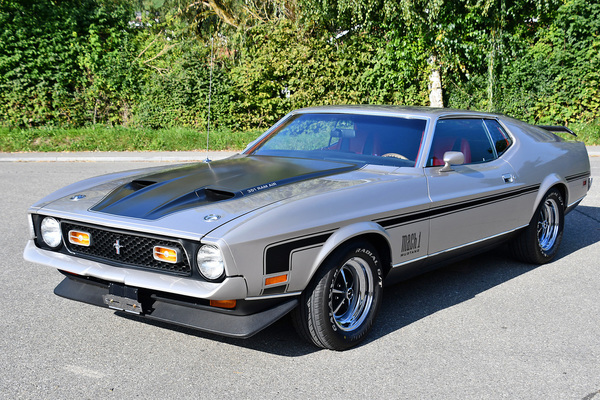 Ford Mustang Mach 1 (1971) - als Lot 67 an der Versteigerung der Oldtimer Galerie in Toffen am 19. Oktober 2019