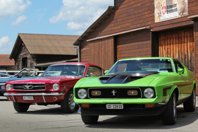 Ford Mustang Mach 1 (1972) - mit 351er-Motor in der Farbe "Grabber Lime"