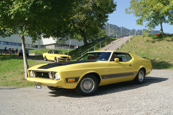 Ford Mustang Mach 1 (1973) – Albisgütli Classic Cars & Bikes Oktober 2023