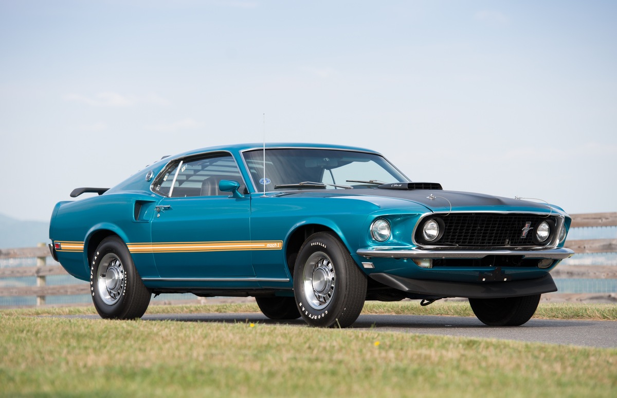 Ford Mustang Mach 1 'Cobra Jet' (1969) - die kräftigste Werks-Mustang-Variante des Jahres 1969