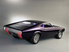 Ford Mustang Milano (1970) - ein spitz zulaufendes Heck