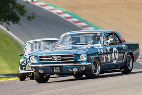 Ford Mustang - Pre 66 Touring Cars - Masters Historic Festival Brands Hatch 2018