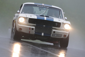 Ford Mustang Shelby (1965) - am Start in der Tourenwagenklasse  - Gaisbergrennen 2013 - Berglauf auf den Gaisberg am Freitag