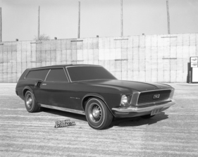 Ford Mustang Station Wagon Concept (1966) - auch dieser Mustang wurde nie gebaut, es wäre ein klassischer Shooting Brake gewesen