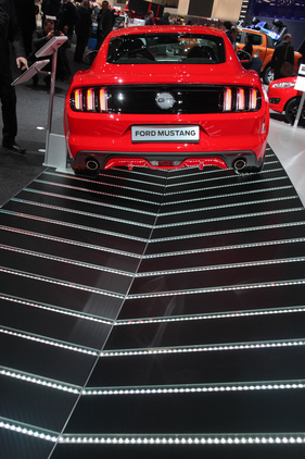 Ford Mustang - eine Legende wird erneuert - auf dem Genfer Automobilsalon 2015