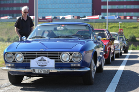 Ford Osi 20M TS - schönes Coupé aus deutsch-italienischer Ehe - am 2. TCS Youngtimer und Classictreffen in Pratteln im Jahr 2016