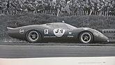 Ford P68 1968 - Im Einsatz in Brands Hatch, jetzt mit Heckspoiler, aber ohne Front-spoiler
