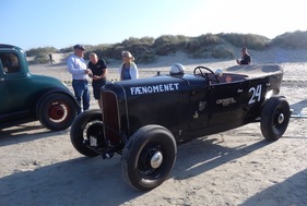 Ford Phaeton von 1932 am Römö Motorfestival 2016