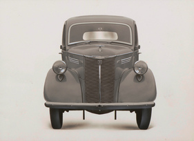 Ford Prefect (1948) - Die Frontansicht eines Prefect E493A
